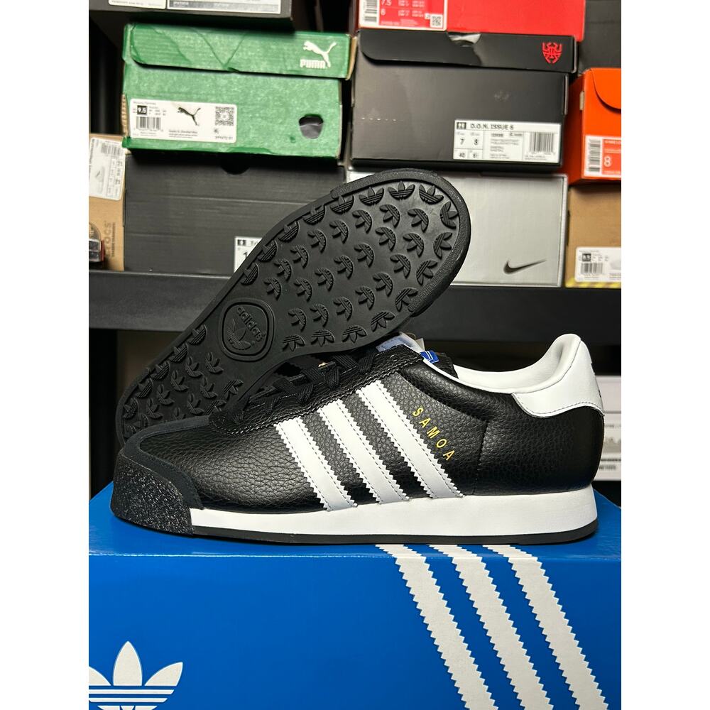 adidas Samoa Black White / Size 7.5W (6.5Y) / $80 Retail!! / Brand New!!